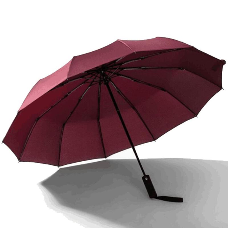 Triple Folding Automatic Umbrellas UV Protection Rubber automatic Windbreaker Umbrellas 12 Bones
Triple Folding Automatic Umbrellas UV Protection Rubber automatic Windbreaker Umbrellas 12 Bones