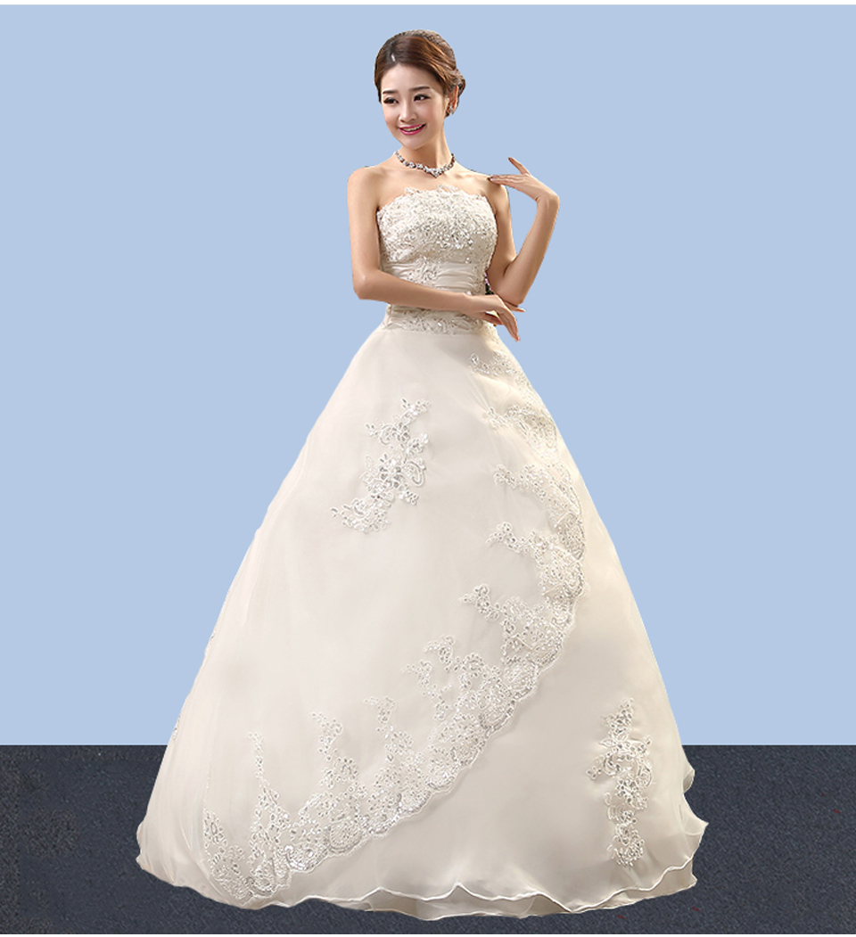 Lace Wedding Dress Real Photo Princess Vintage Bridal Gowns Wed Dress Plus Size Vestidos De Casamento Do Trem Da Corte