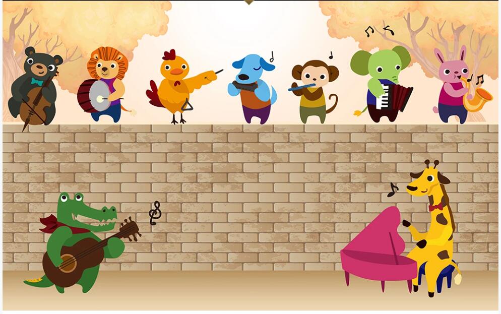 3d wallpaper custom photo mural on the wall Forest Animal Concert Children's Room home decor 3d wall murals wallpaper for living Room, Non-woven wallpaper
3d wallpaper custom photo mural on the wall Forest Animal Concert Children's Room home decor 3d wall murals wallpaper for living Room, Non-woven wallpaper