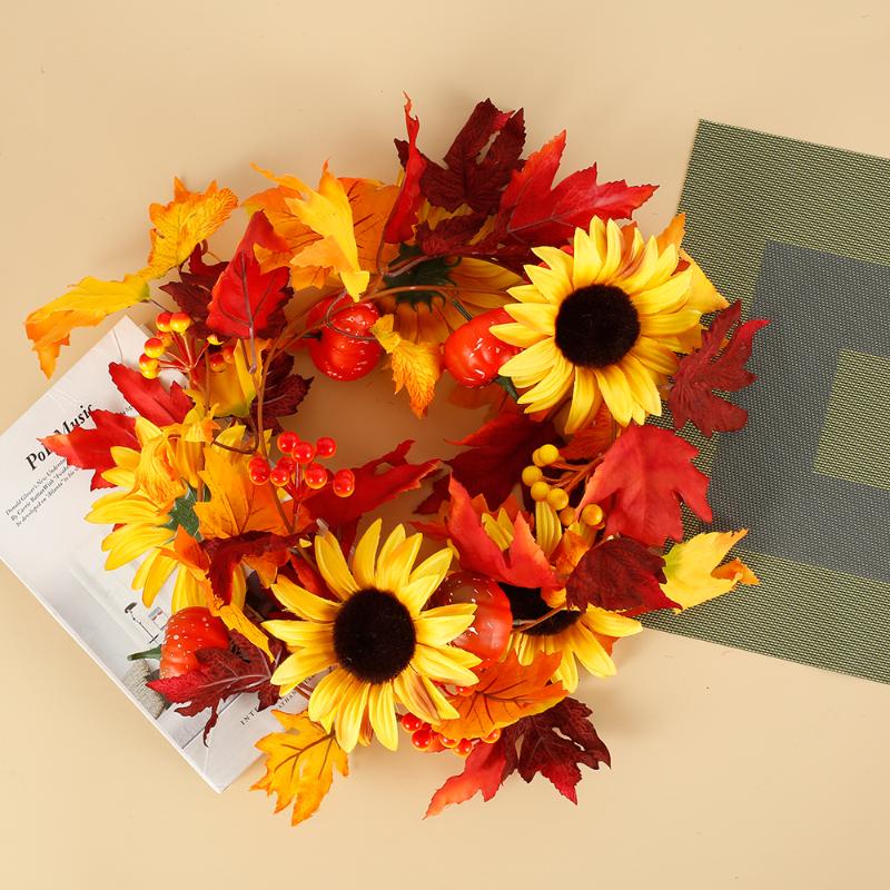 Artificial Garlands Autumn Hanging Fall Vines Pumpkin Berries Sunflower Maple Manmade Garland Rattan Home Decoration, Orange
Artificial Garlands Autumn Hanging Fall Vines Pumpkin Berries Sunflower Maple Manmade Garland Rattan Home Decoration, Orange