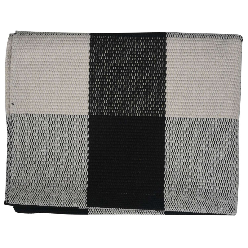 Cotton Plaid Rugs, Check Rug,23.6Inch x35.4Inch,Checkered Outdoor Rug,Outdoor Plaid Doormat For Kitchen/Bathroom, Black
Cotton Plaid Rugs, Check Rug,23.6Inch x35.4Inch,Checkered Outdoor Rug,Outdoor Plaid Doormat For Kitchen/Bathroom, Black