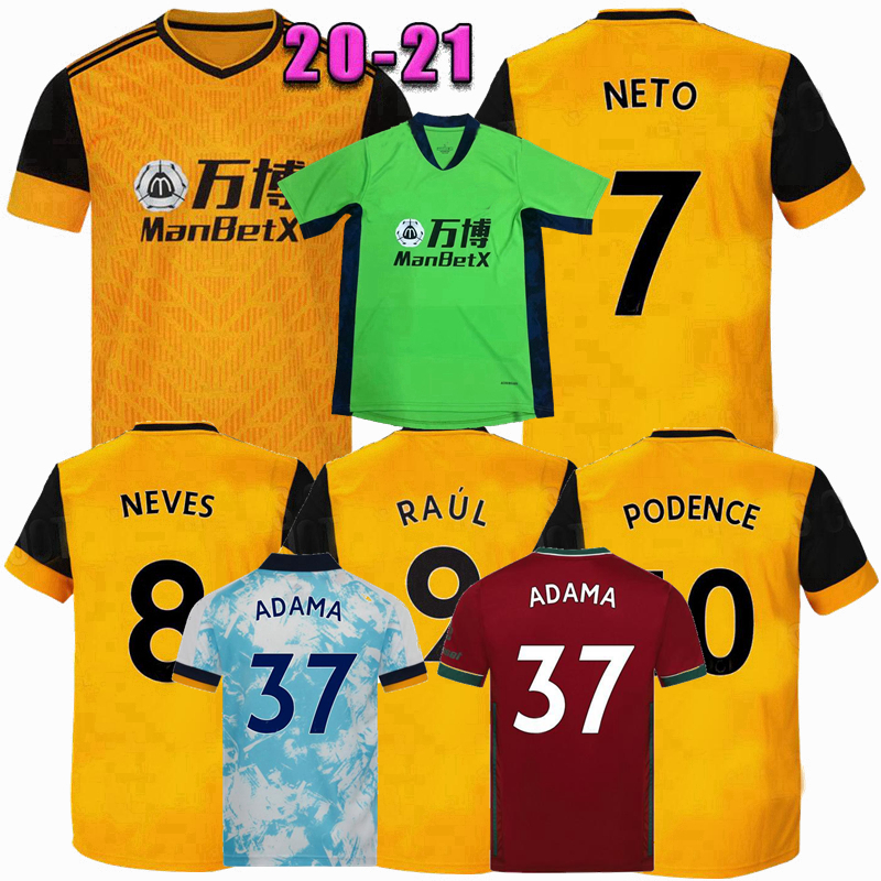 2020 2021 ADAMA J.MOUTINHO NETO RAÚL J.OTTO PODENCE NEVES Semedo Wolves Soccer Jerseys home away 20 21 shirt Men + Kids football kit, Kids sets home 20/21
2020 2021 ADAMA J.MOUTINHO NETO RAÚL J.OTTO PODENCE NEVES Semedo Wolves Soccer Jerseys home away 20 21 shirt Men + Kids football kit, Kids sets home 20/21