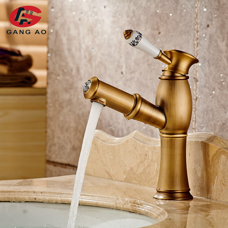 New Basin Faucet Single Lever 360 Rotation Spout Moder Brass Mixer Tap For Kitchen Or Bathroom Basin Water Sink Mixer gold brush
New Basin Faucet Single Lever 360 Rotation Spout Moder Brass Mixer Tap For Kitchen Or Bathroom Basin Water Sink Mixer gold brush