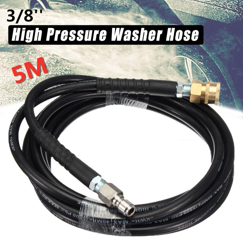 5M High Pressure Hose 40MPa 3/8 Quick Connect For Washing Spray-gun Water Cleaning Washer Connecting For pressure washer
5M High Pressure Hose 40MPa 3/8 Quick Connect For Washing Spray-gun Water Cleaning Washer Connecting For pressure washer