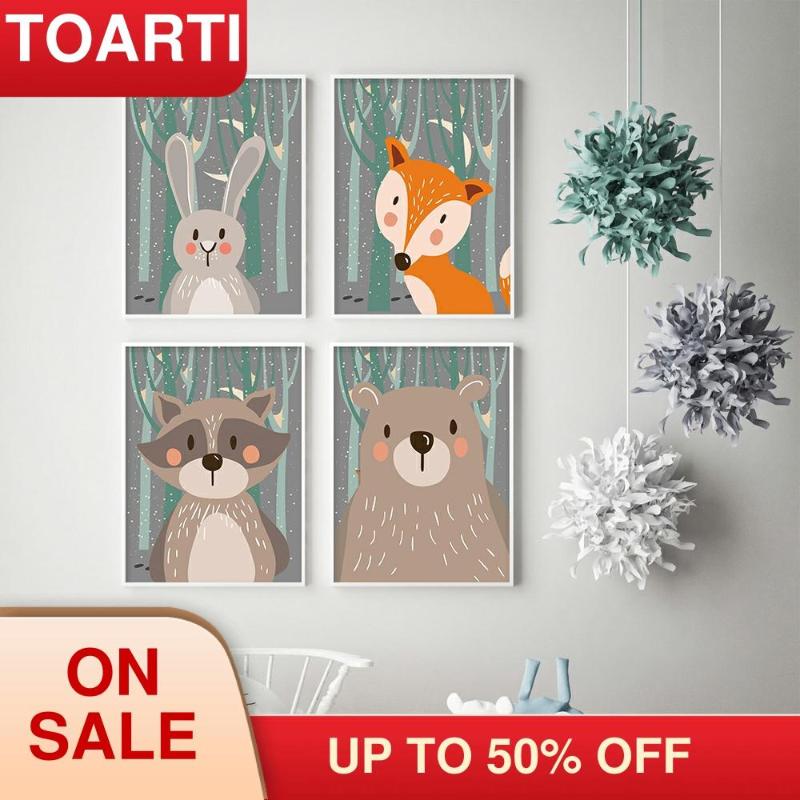 Funny Bear Posters Prints Woodland Forest Cartoon Animals Canvas Painting On The Wall Modern Art Pictures Kids Decor
Funny Bear Posters Prints Woodland Forest Cartoon Animals Canvas Painting On The Wall Modern Art Pictures Kids Decor