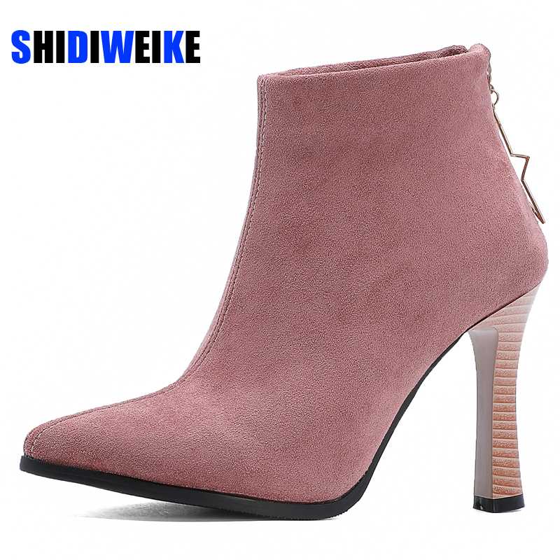 2020 Sexy Faux Suede Slim Boots Pointed Toe Zipper Ankle Boots Stretch Fabric Autumn Winter Women Size 34-43 AC035, Black
2020 Sexy Faux Suede Slim Boots Pointed Toe Zipper Ankle Boots Stretch Fabric Autumn Winter Women Size 34-43 AC035, Black