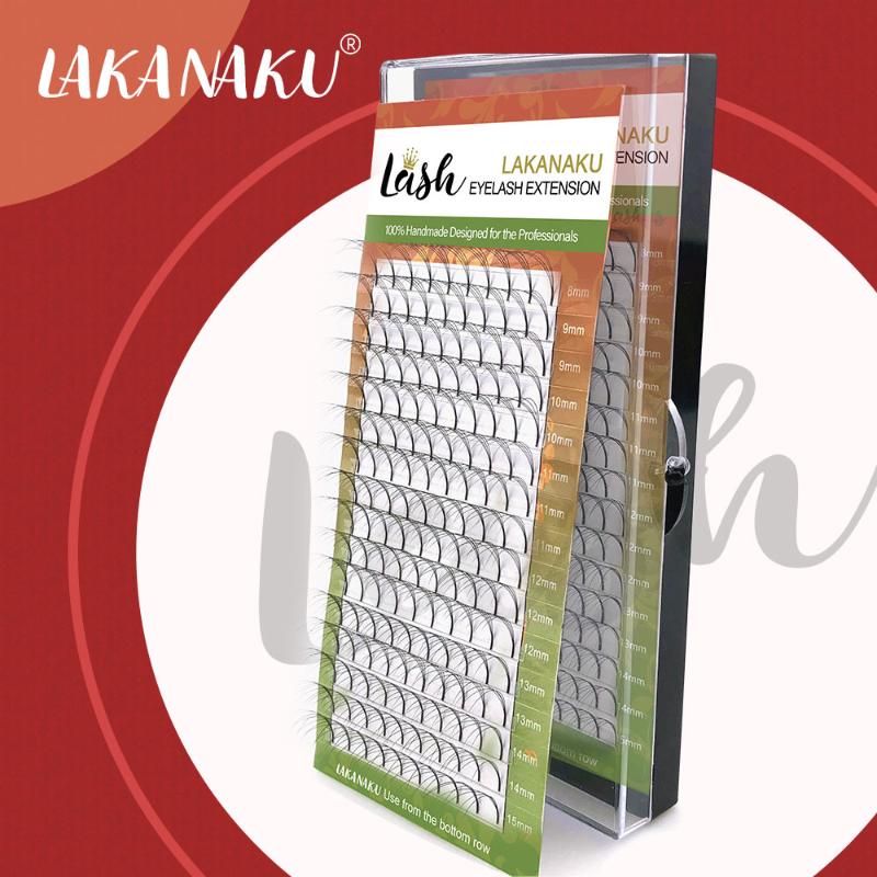 LAKANAKU 16rows Lashes Premade Fans 3d/4d/5d/6d Lash Russian Volume Eyelash Extensions Heat bonded Faux Mink eyelash
LAKANAKU 16rows Lashes Premade Fans 3d/4d/5d/6d Lash Russian Volume Eyelash Extensions Heat bonded Faux Mink eyelash