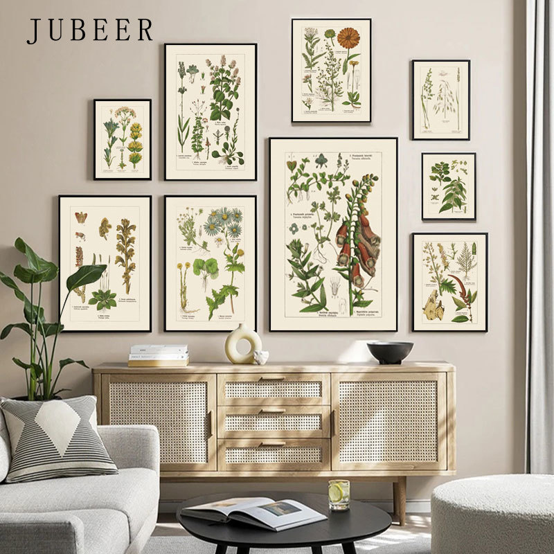 Plant Posters and Prints Flower Grass Paintings on The Wall Poster Vintage Decoration Pictures for Living Room Wall Painting Art
Plant Posters and Prints Flower Grass Paintings on The Wall Poster Vintage Decoration Pictures for Living Room Wall Painting Art