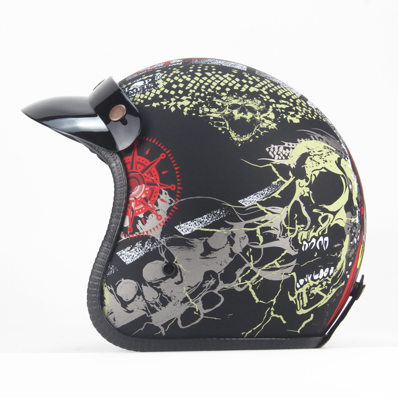 Four seasons retro helmet personality classic helmet electric car 3 / 4 half ocean cruising pedal male, Logo 6
Four seasons retro helmet personality classic helmet electric car 3 / 4 half ocean cruising pedal male, Logo 6