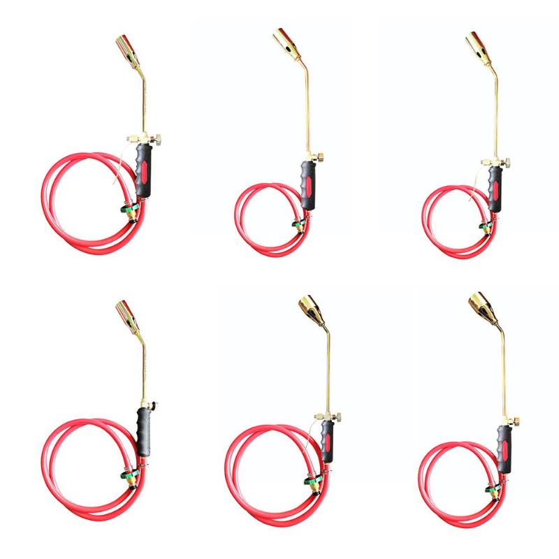 Liquefied Welding Gas Torch Fire Gun Welding Gas Torch Burner Accessories With 1.2m Rubber Hose
Liquefied Welding Gas Torch Fire Gun Welding Gas Torch Burner Accessories With 1.2m Rubber Hose