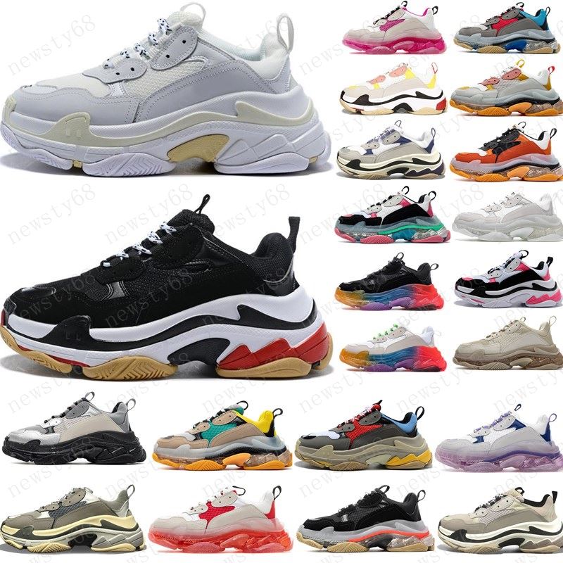2020 Triple s platform Paris 17FW Triple s Sneaker for men women black red white green Casual Dad Shoes tennis increasing sneakers 36-45, Box
2020 Triple s platform Paris 17FW Triple s Sneaker for men women black red white green Casual Dad Shoes tennis increasing sneakers 36-45, Box