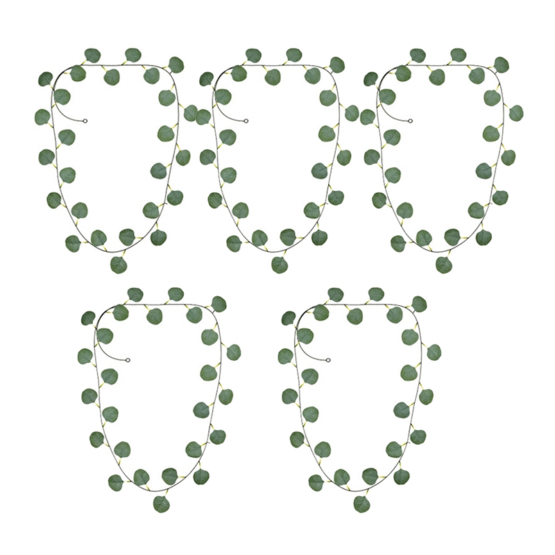 5PCS Simulation Eucalyptus Rattan Green Leaf Soft Rattan Arch Winding Wedding Birthday Decoration
5PCS Simulation Eucalyptus Rattan Green Leaf Soft Rattan Arch Winding Wedding Birthday Decoration
