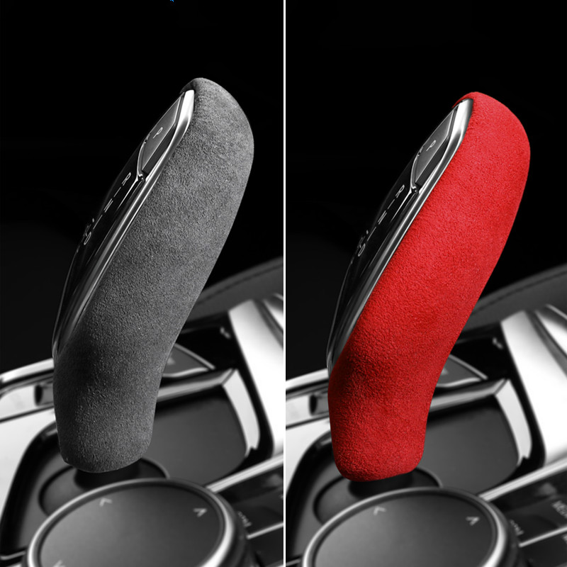 

Alcantara Gear Shift Knob Cover Trim ABS Car Sticker for BMW G30 G38 G32 G11 G12 G01 G02 G08 5 Series 7 Series 6GT X3 X4 LHD RHD