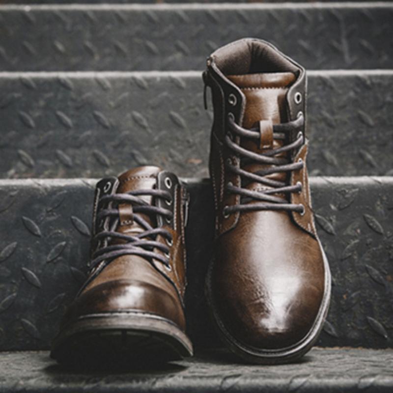 Fashion Men's Retro Non-slip Boots Shoe High-Top Side Zipper Tooling Boots Flat-Bottomed Outdoor Desert Fashion Men Shoes, Black
Fashion Men's Retro Non-slip Boots Shoe High-Top Side Zipper Tooling Boots Flat-Bottomed Outdoor Desert Fashion Men Shoes, Black