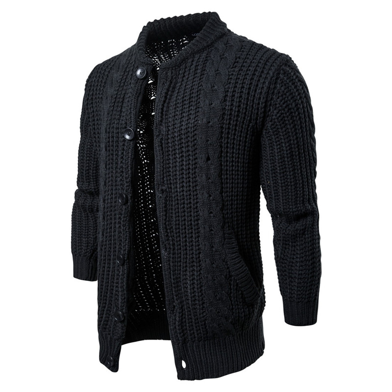 2020 Autumn New Men's Solid color Sweater Men's Single-breasted Sweater Color Gray black / Black / Navy Size L XL XXL
2020 Autumn New Men's Solid color Sweater Men's Single-breasted Sweater Color Gray black / Black / Navy Size L XL XXL