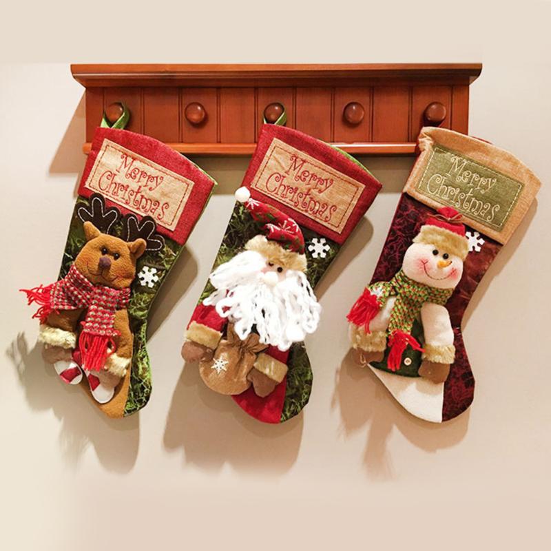 VKTECHChristmas Stockings Leather Flannel Ornaments Boots Christmas Tree Pendant Party Home Decoration Supplies Candy Gifts Bags
VKTECHChristmas Stockings Leather Flannel Ornaments Boots Christmas Tree Pendant Party Home Decoration Supplies Candy Gifts Bags