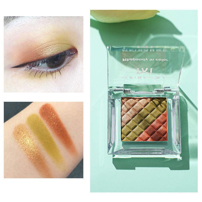 MEIBAOGE 3-color Gradient Eyeshadow Palette Powder Long Lasting Easy To Wear Color Makeup Single Natural Matte Pearl Eye Shadow, 01
MEIBAOGE 3-color Gradient Eyeshadow Palette Powder Long Lasting Easy To Wear Color Makeup Single Natural Matte Pearl Eye Shadow, 01