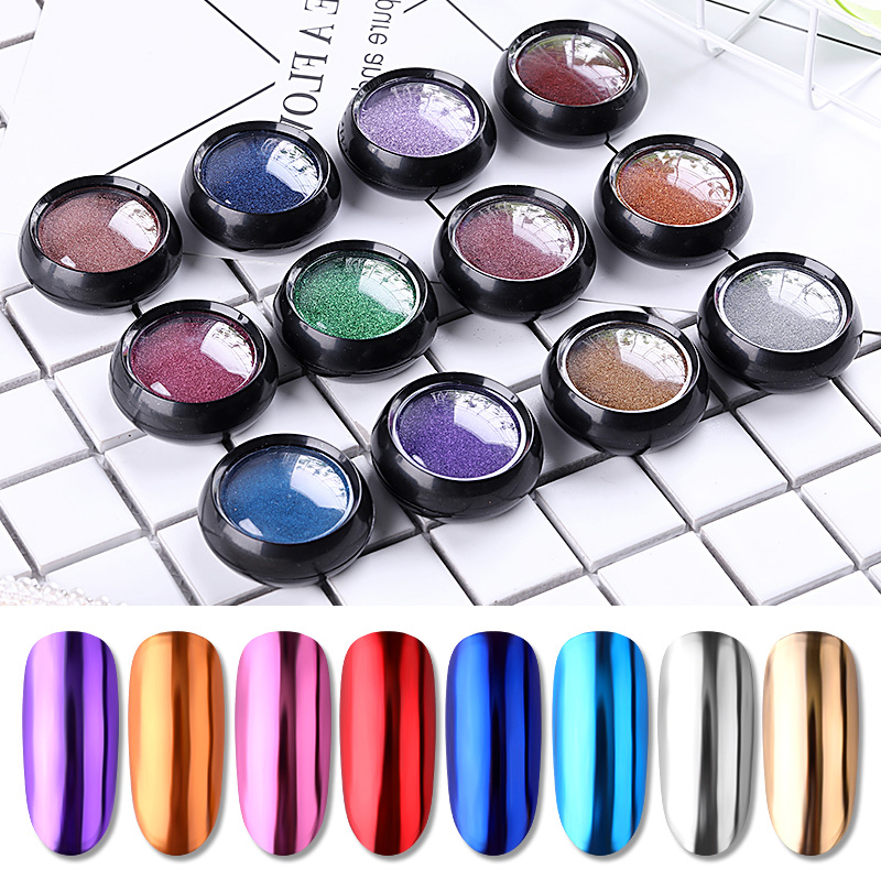 PinPai Mirror Nail Art Glitter Powder Chrome Rub Pigment Gold Rose Metallic Powder For Nail Manicure Decoration Glitter Dust
PinPai Mirror Nail Art Glitter Powder Chrome Rub Pigment Gold Rose Metallic Powder For Nail Manicure Decoration Glitter Dust