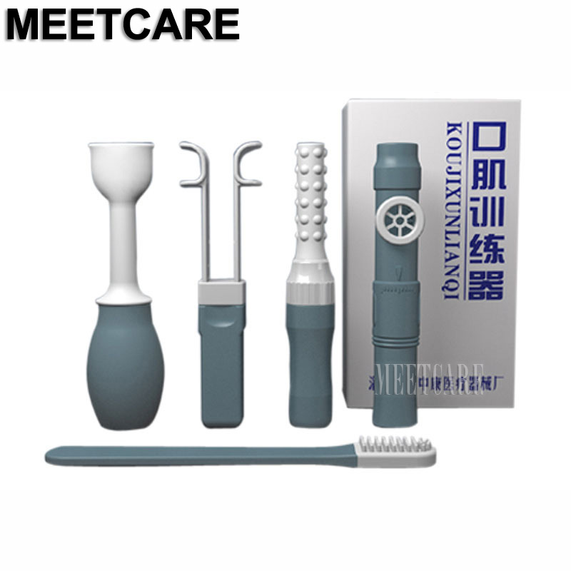 Lips Tongue Muscle Perceiving Trainer Recovery Speech therapy Oral Mouth Muscle Trainer Massager Brush Care Oral Perceiving Training