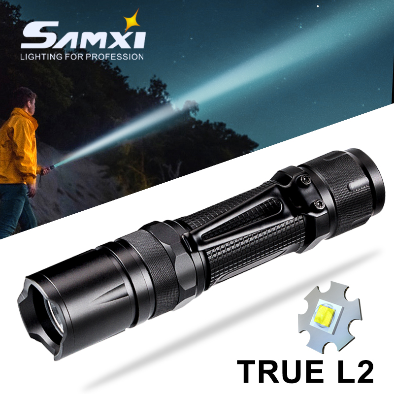 L2 Power Brightness LED WIth Tactical Button Waterproof Linterna 3 Lighting Modes Used By 18650 For Bike
L2 Power Brightness LED WIth Tactical Button Waterproof Linterna 3 Lighting Modes Used By 18650 For Bike
