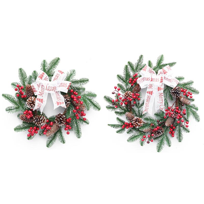 40/50cm Christmas Wreath Handmade Rattan Pendant Garland Shopping Mall Christmas Tree Door Decoration Wreath, 50x37cm
40/50cm Christmas Wreath Handmade Rattan Pendant Garland Shopping Mall Christmas Tree Door Decoration Wreath, 50x37cm