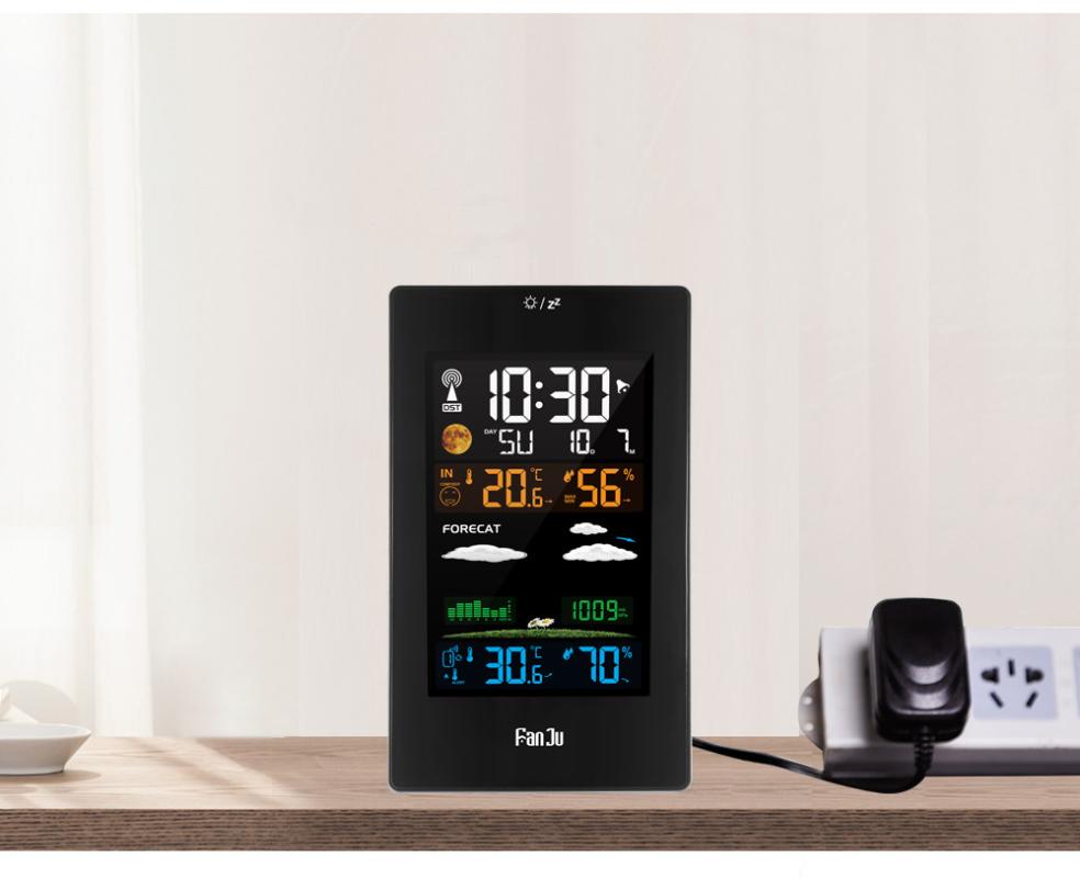 Digital Wireless Sensor Alarm Clock Hygrometer Clock Table Desk Weather Station LCD Calendar Display
Digital Wireless Sensor Alarm Clock Hygrometer Clock Table Desk Weather Station LCD Calendar Display