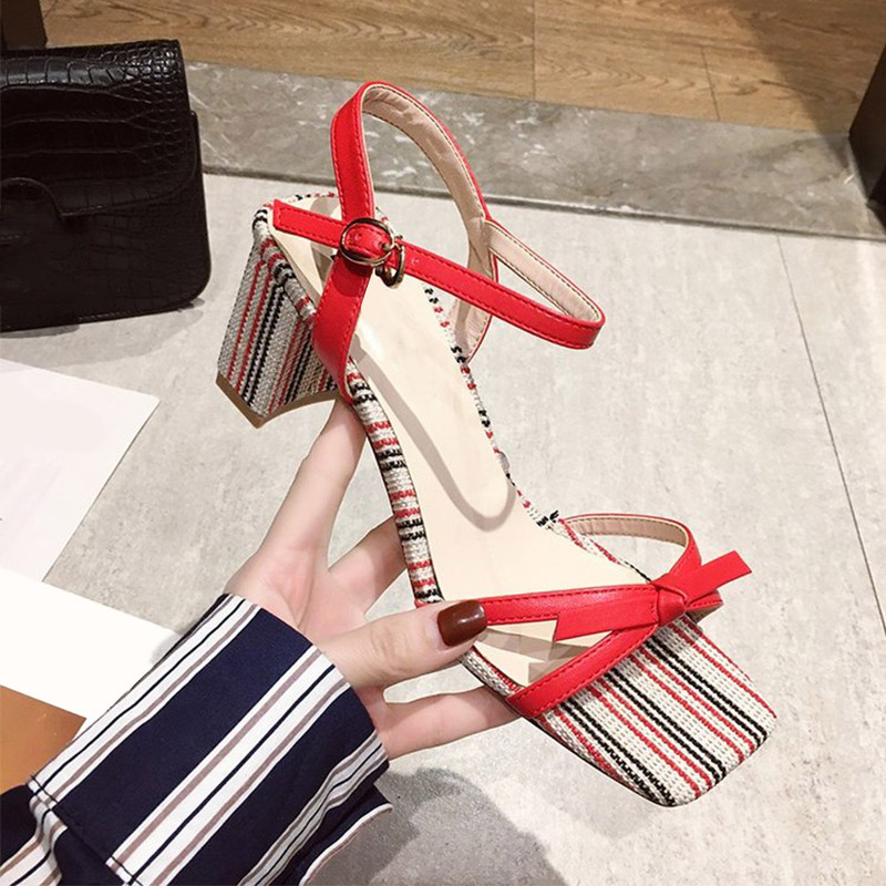 Sandals Ladies Squre Toe PU Colorful Ladies Mid Heels Pumps Female Candy Color Casual Ankle Buckle Strap Woman Fashion, Black
Sandals Ladies Squre Toe PU Colorful Ladies Mid Heels Pumps Female Candy Color Casual Ankle Buckle Strap Woman Fashion, Black