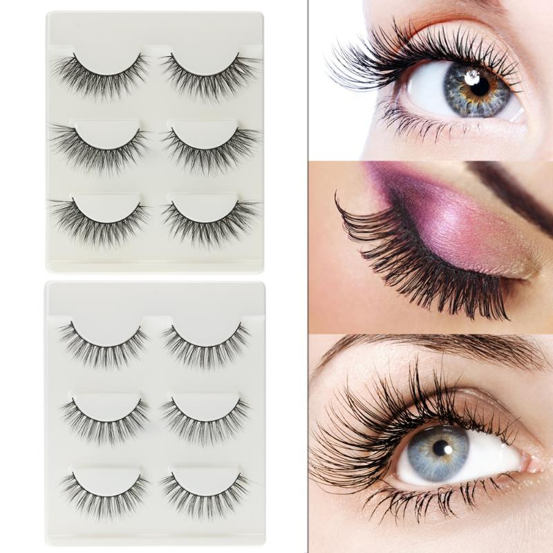 3 Pairs/set False Eyelashes Handmade Lashes 3D Strip Thick Long Eye Makeup False Eyelash Natural Eyelashes About 14g
3 Pairs/set False Eyelashes Handmade Lashes 3D Strip Thick Long Eye Makeup False Eyelash Natural Eyelashes About 14g