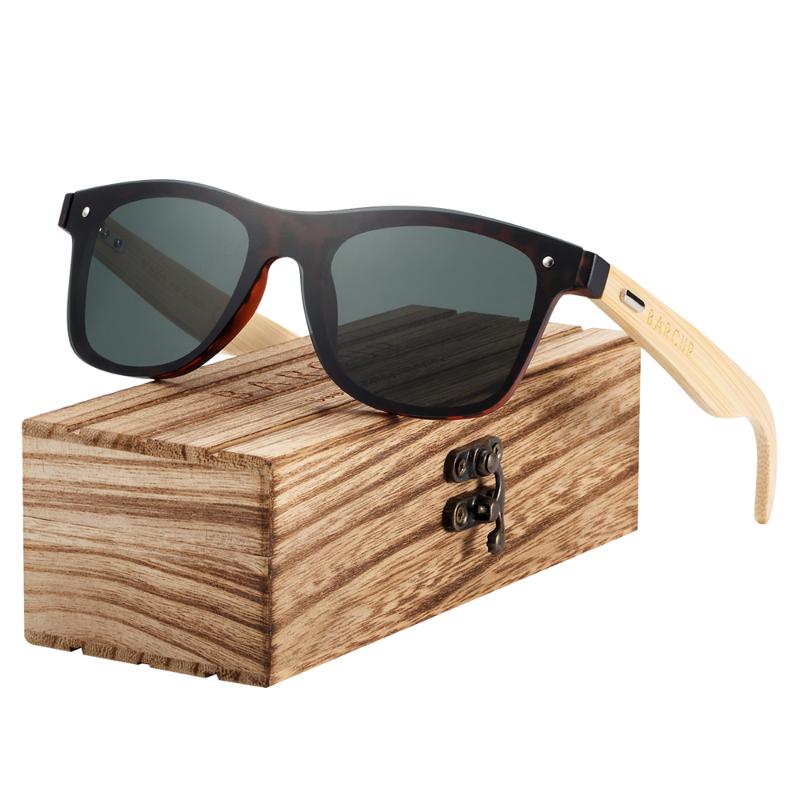 BARCUR New Polarized Bamboo Sunglasses for Men Women Handmade Wood Sun Glasses Black Lenses UV400 Eyewear
BARCUR New Polarized Bamboo Sunglasses for Men Women Handmade Wood Sun Glasses Black Lenses UV400 Eyewear