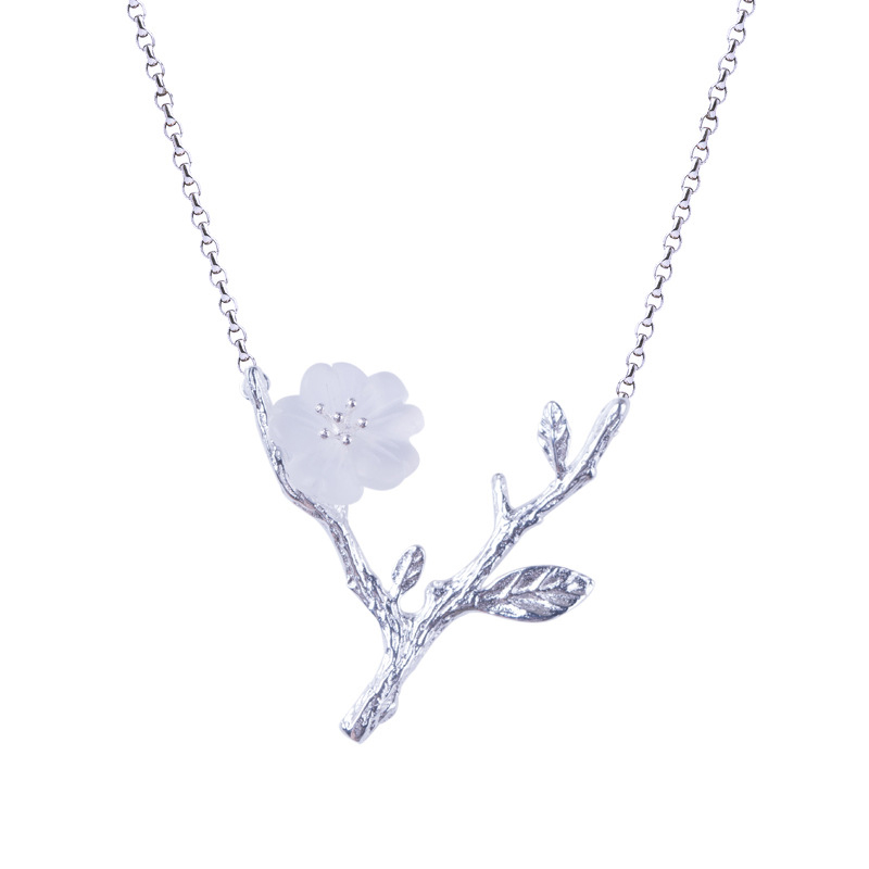 Handmade Fine Jewelry Flower in the Rain Necklace with Pendant for Women Gift
Handmade Fine Jewelry Flower in the Rain Necklace with Pendant for Women Gift
