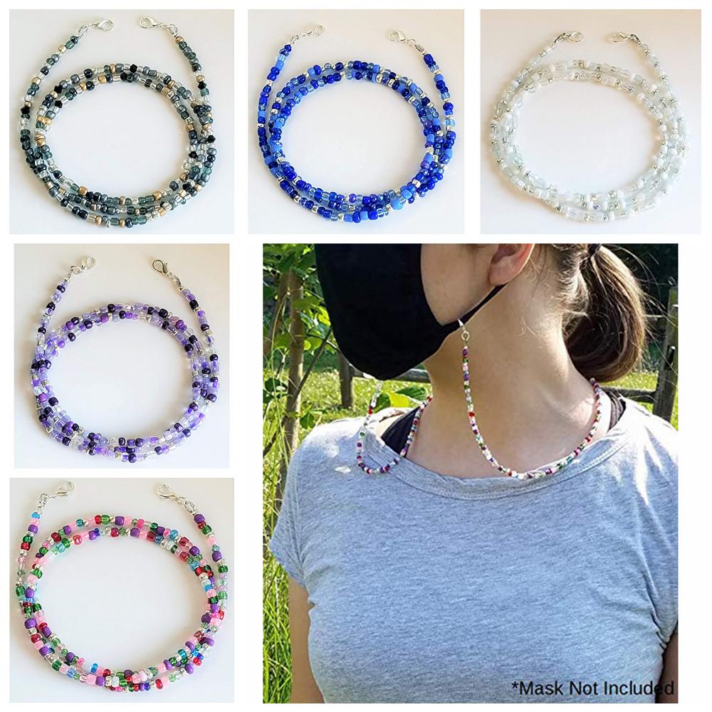 Face Mask Extension Glassses Lanyard Masks Handy Safety Mask Rest Ear Holder Rope Hang On Neck String For Mask Anti-loss bead Straps
Face Mask Extension Glassses Lanyard Masks Handy Safety Mask Rest Ear Holder Rope Hang On Neck String For Mask Anti-loss bead Straps