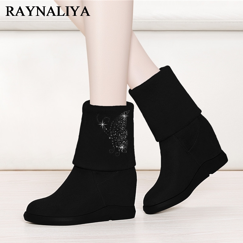 Fashion Motorcycle Boots For Women Black Winter Autumn Warm Comfortable Casual Height Increasing Heel Boots Lady Shoes BFT-A0032
Fashion Motorcycle Boots For Women Black Winter Autumn Warm Comfortable Casual Height Increasing Heel Boots Lady Shoes BFT-A0032