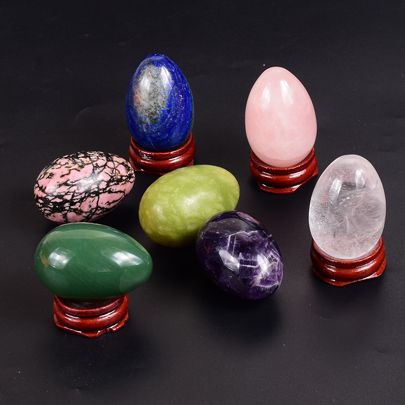 45*30 Big Massage Egg Yoni Ball Natural Stone Rose Quartz Jade Crystal Undrilled Eggs Kegel Exercise Vaginal Health Tool
45*30 Big Massage Egg Yoni Ball Natural Stone Rose Quartz Jade Crystal Undrilled Eggs Kegel Exercise Vaginal Health Tool