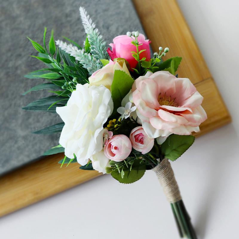 Artificial Bouquet Simulation Floral Home Living Room Wedding Party Table Decoration Fake Flowers Wedding Photography Supplies, Pink
Artificial Bouquet Simulation Floral Home Living Room Wedding Party Table Decoration Fake Flowers Wedding Photography Supplies, Pink