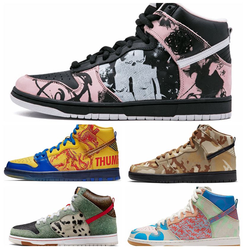 Dunk high pro SB Unkle Running Shoes Dog whalker thomas campbell what the DUNK men women Sports trainers Sneakers SIZE 36-45, 02
Dunk high pro SB Unkle Running Shoes Dog whalker thomas campbell what the DUNK men women Sports trainers Sneakers SIZE 36-45, 02