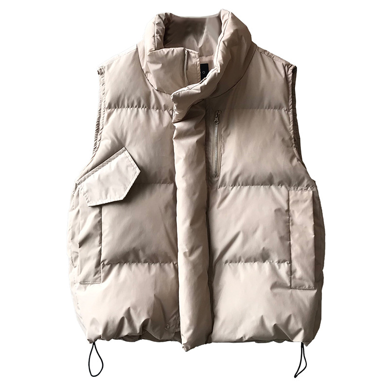 2020 New Women's Korean Style Solid Sleeveless Winter Keep Warm Winter Vest Coat Single Women Breasted Loose Thick Fashion Vest, Black;white
2020 New Women's Korean Style Solid Sleeveless Winter Keep Warm Winter Vest Coat Single Women Breasted Loose Thick Fashion Vest, Black;white