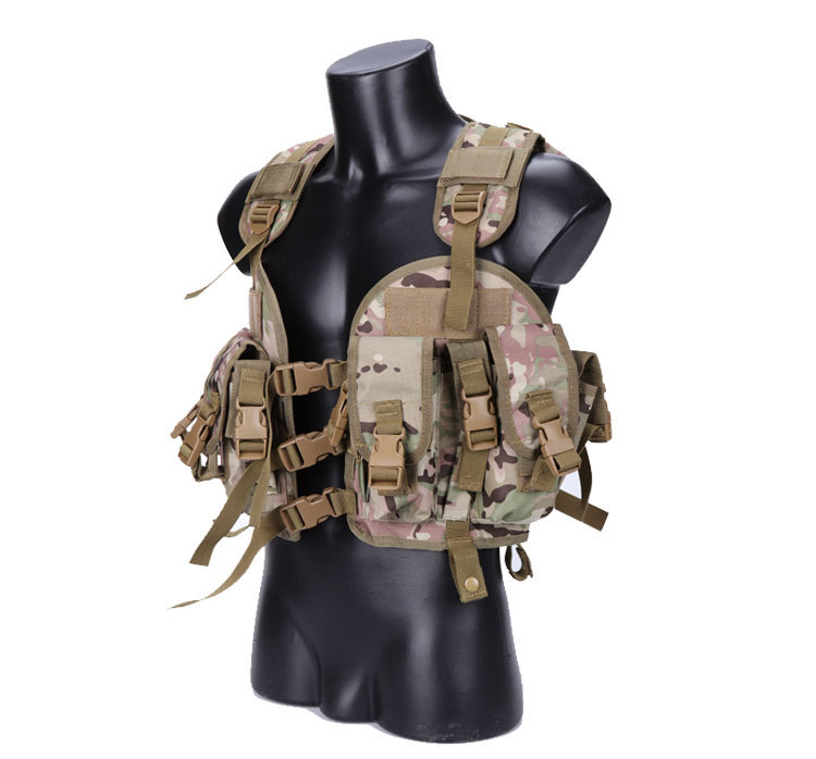 Tactical Molle Vest With Mag Pouch Assault Plate Carrier Ammo Chest Rig Hunting Vest, Black
Tactical Molle Vest With Mag Pouch Assault Plate Carrier Ammo Chest Rig Hunting Vest, Black