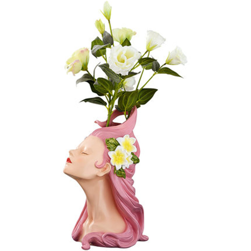 Nordic Creative Beauty Head Portrait Vase Home Decor Living Room Dining Table Flower Arrangement Simple Decoration A1455
Nordic Creative Beauty Head Portrait Vase Home Decor Living Room Dining Table Flower Arrangement Simple Decoration A1455