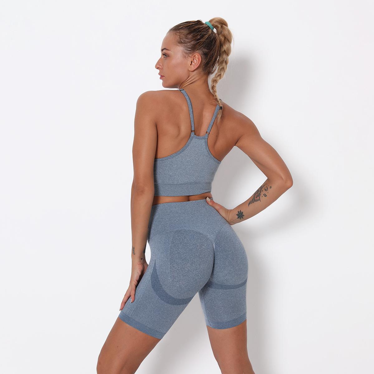 Tracksuits Yoga Sports Outfits Women Two Piece set 2 short Sleeve Gym wear Leggings indoor Gym Suit Fitness Sets Sportswear outdoor Clothing Athletic Seamless Black, Gray
Tracksuits Yoga Sports Outfits Women Two Piece set 2 short Sleeve Gym wear Leggings indoor Gym Suit Fitness Sets Sportswear outdoor Clothing Athletic Seamless Black, Gray