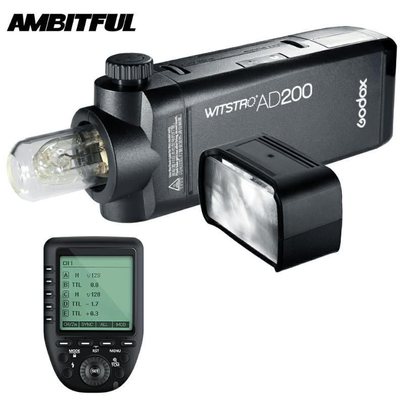 Godox AD200 200WsL HSS GN60 Flash Built-in 2.4G Wireless with Xpro-C/N/S/F/O/P Transmitter for Fuji
Godox AD200 200WsL HSS GN60 Flash Built-in 2.4G Wireless with Xpro-C/N/S/F/O/P Transmitter for Fuji