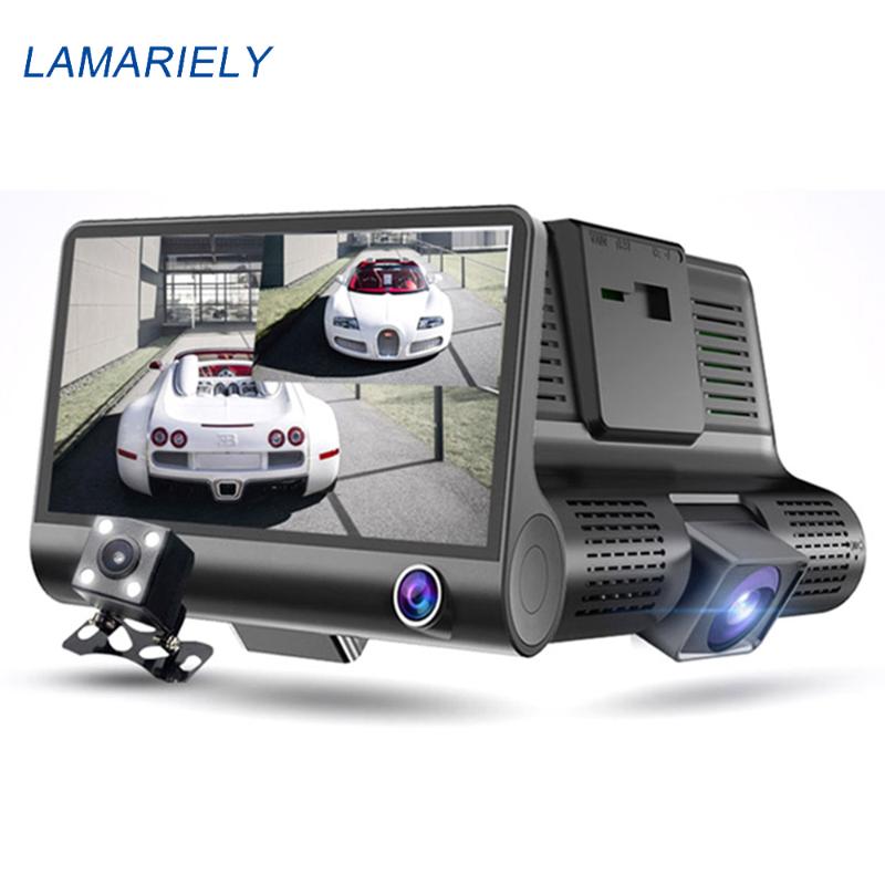 Car DVR Dash Camera 1080P 170 Degree Dashcam Rear View Camera Car DVR Waterproof Three Lens Video Recorder Auto Registrar
Car DVR Dash Camera 1080P 170 Degree Dashcam Rear View Camera Car DVR Waterproof Three Lens Video Recorder Auto Registrar
