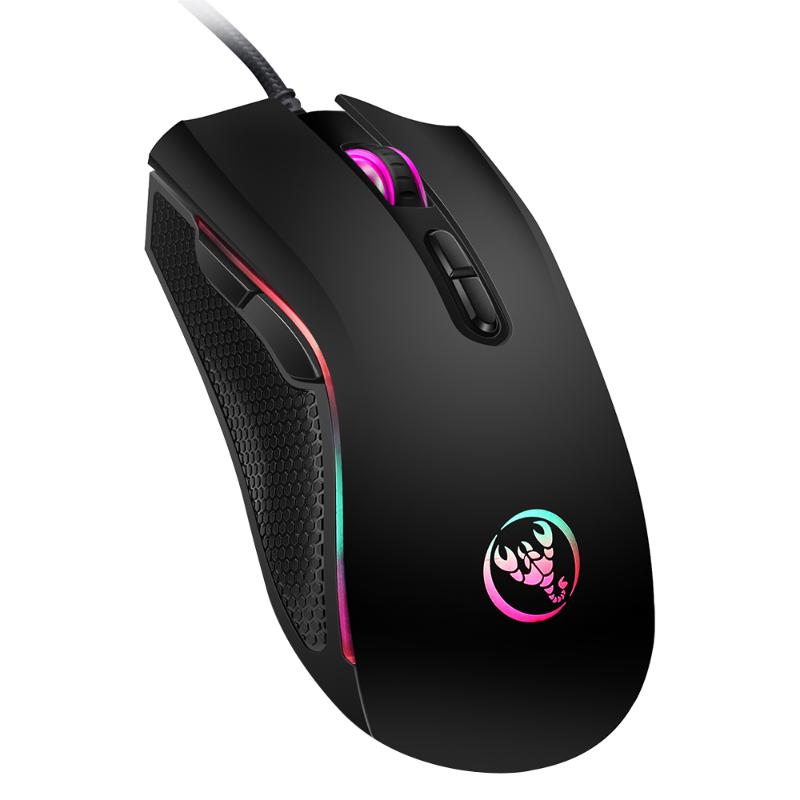 HXSJ Gaming Mouse 3200DPI 7 colors LED backlit High-end optical professional gaming mouse and ergonomics design For CS
HXSJ Gaming Mouse 3200DPI 7 colors LED backlit High-end optical professional gaming mouse and ergonomics design For CS