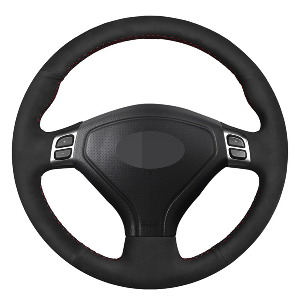 Car Steering Wheel Cover DIY Hand-stitched Black Suede For Subaru Forester 2004-2006 Outback 2004 2005 Legacy 2004-2006
Car Steering Wheel Cover DIY Hand-stitched Black Suede For Subaru Forester 2004-2006 Outback 2004 2005 Legacy 2004-2006