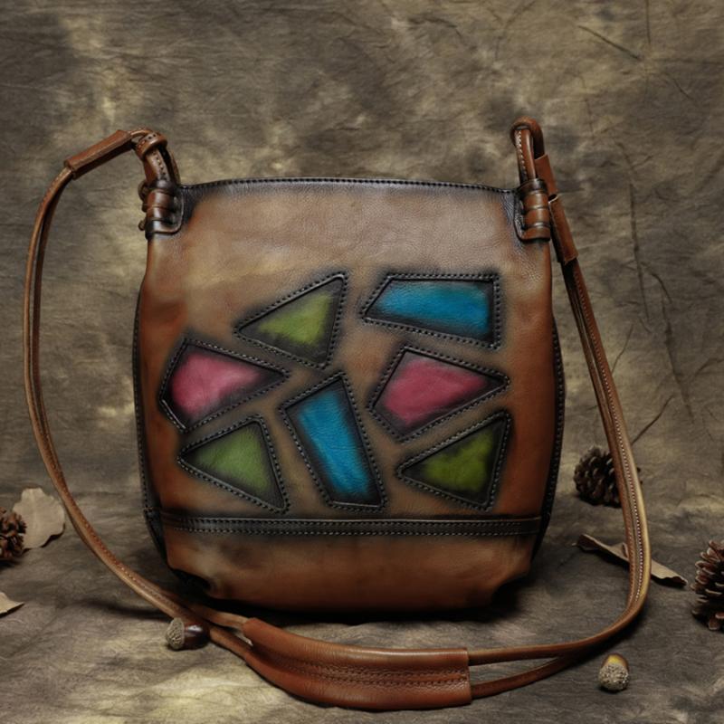 Women Handbags Retro Genuine Leather Shoulder Sling Bag 2020 FCTOSSR Latest Handmade Cowhide Messenger Bags Female Crossbody Bag, Eggplant
Women Handbags Retro Genuine Leather Shoulder Sling Bag 2020 FCTOSSR Latest Handmade Cowhide Messenger Bags Female Crossbody Bag, Eggplant
