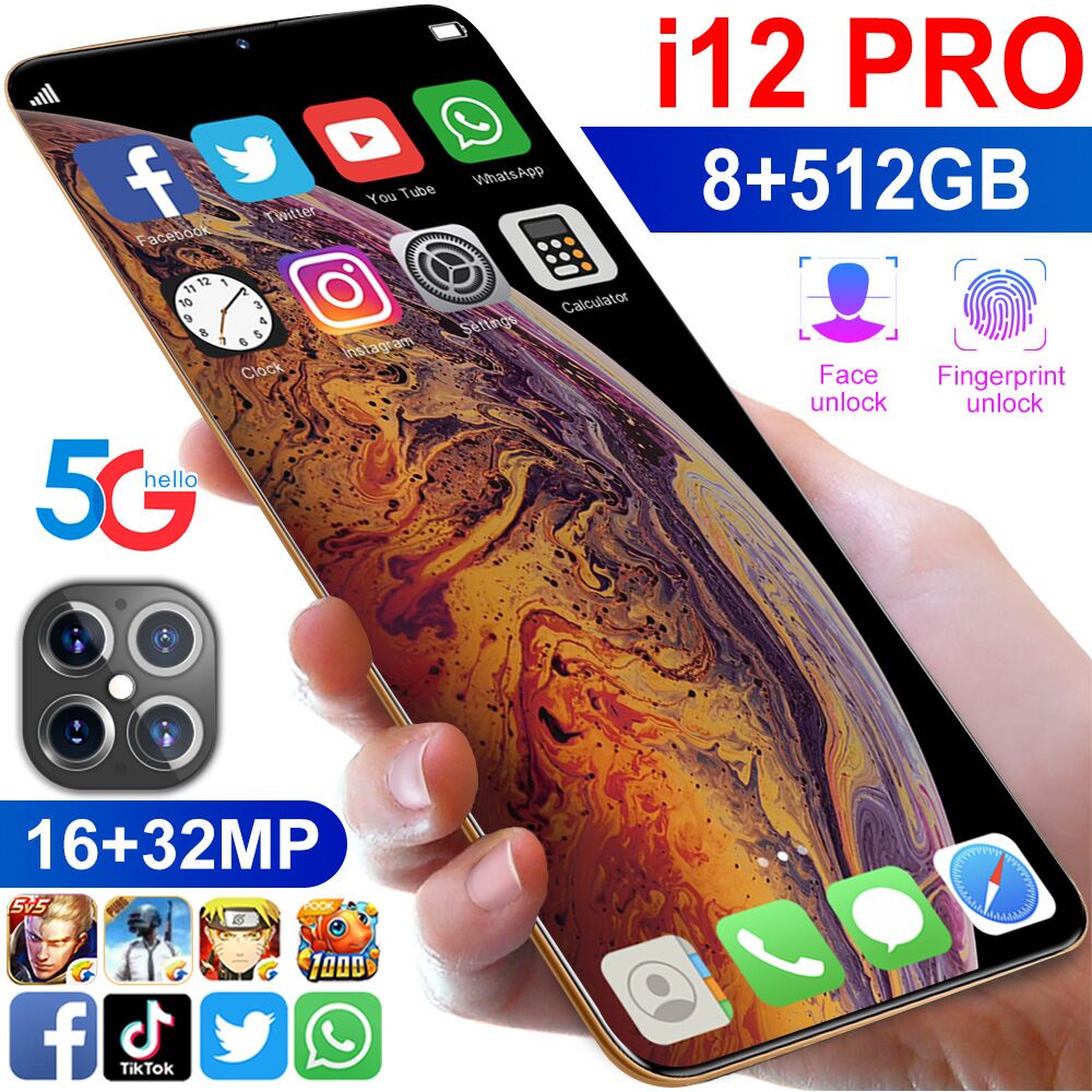 Cross-border hot model i12 pro Android smartphone 6.1-inch large screen mobile phone 1+8 low-cost spot supply 4G mobile phone
Cross-border hot model i12 pro Android smartphone 6.1-inch large screen mobile phone 1+8 low-cost spot supply 4G mobile phone