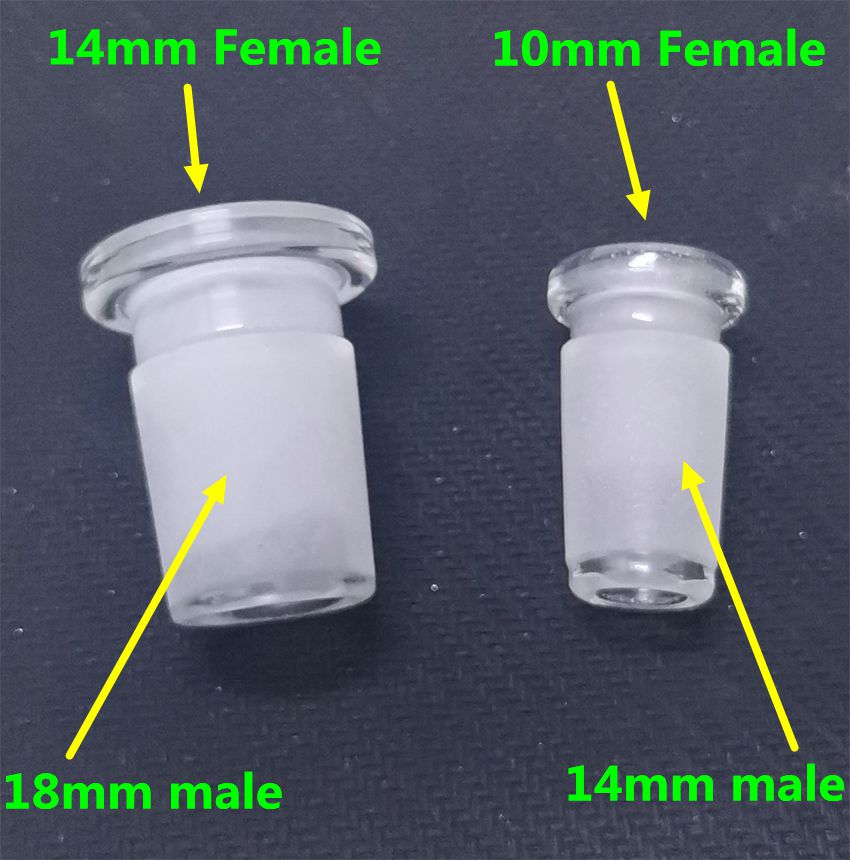 10mm female to 14mm male glass adapter converter for glass bong quartz banger glass bowl 14mm female to 18mm male Reducer Connector
10mm female to 14mm male glass adapter converter for glass bong quartz banger glass bowl 14mm female to 18mm male Reducer Connector