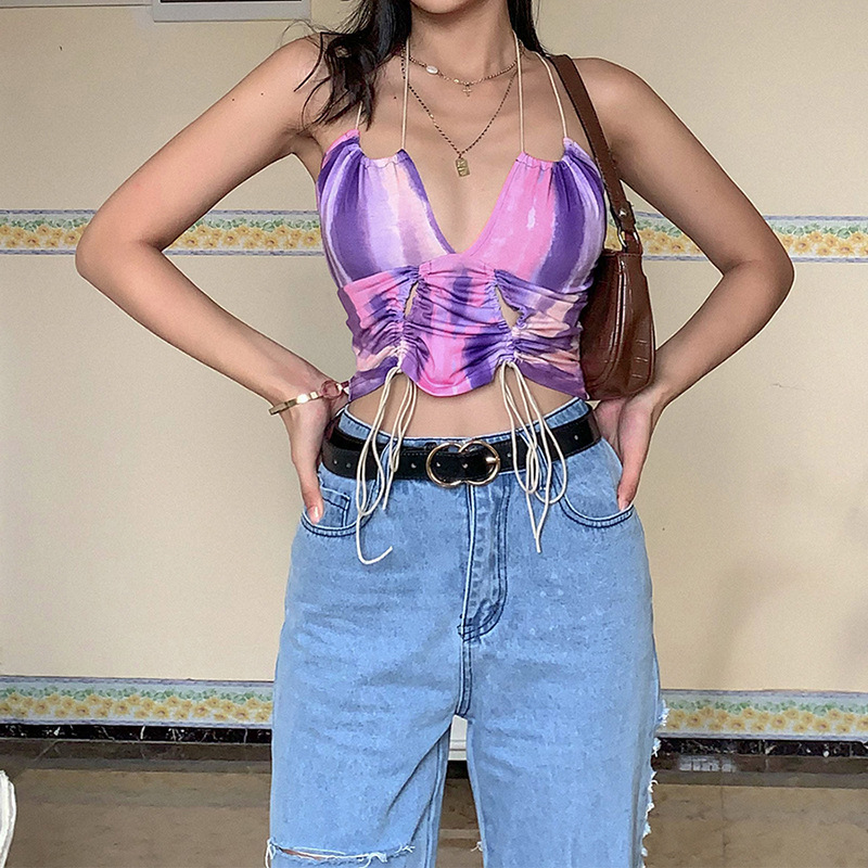 2020NEWsummer sexy low cut Graphics tees tassel crop tops women camisole 2020 casual club street wear tank top sweet vest female, Purple
2020NEWsummer sexy low cut Graphics tees tassel crop tops women camisole 2020 casual club street wear tank top sweet vest female, Purple