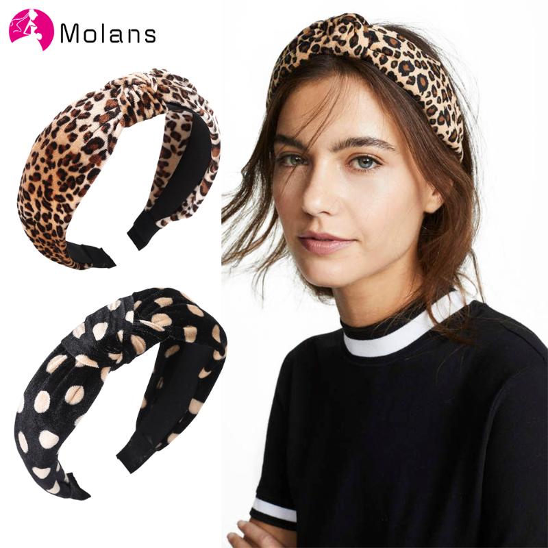 MOLANS Fashion Leopard Knotted Headbands Dots Zebra Pattern Printed Fluffy Hairband For Women Stylish Soft Velvet Wide Headbands
MOLANS Fashion Leopard Knotted Headbands Dots Zebra Pattern Printed Fluffy Hairband For Women Stylish Soft Velvet Wide Headbands