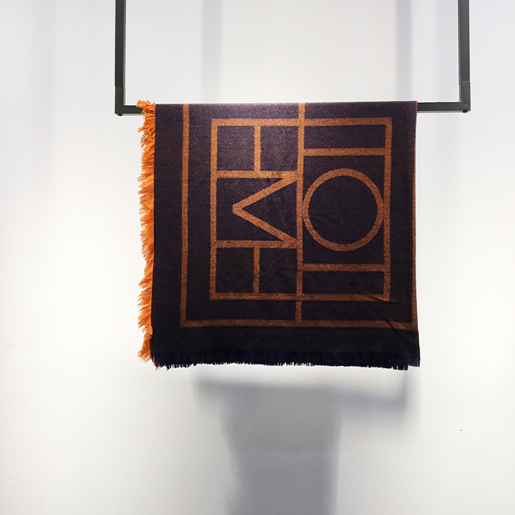 Autumn and Winter Nordic Style Toteme Wool Cashmere Large Scarf Shawl Dual-use Thickened Double-sided Ins Super 2838
Autumn and Winter Nordic Style Toteme Wool Cashmere Large Scarf Shawl Dual-use Thickened Double-sided Ins Super 2838