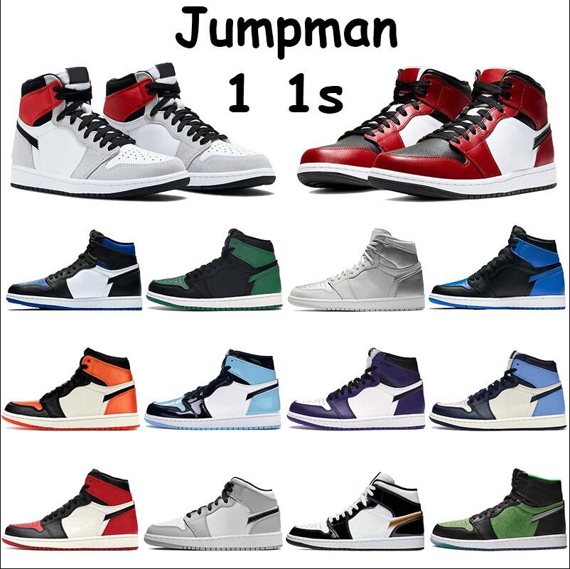 2020 new Men Basketball Shoes Jumpman 1 1s Bred Royal Black Chicago Toe Court Purple White Mid Light Smoke Grey Pale Ivory Chaussures Traine, 27
2020 new Men Basketball Shoes Jumpman 1 1s Bred Royal Black Chicago Toe Court Purple White Mid Light Smoke Grey Pale Ivory Chaussures Traine, 27